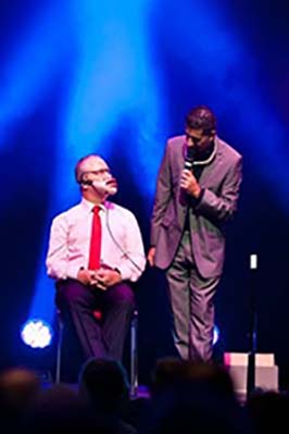 adult comedy ventriloquist act